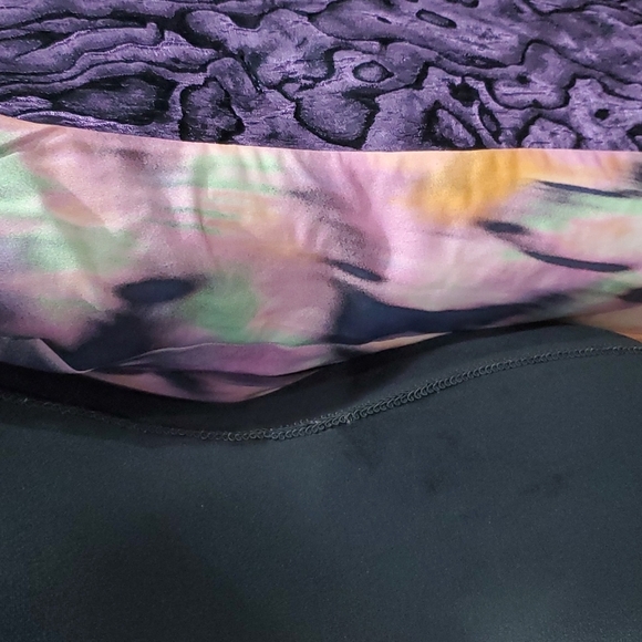 2OH purple marbled mid length button up blazer SHARP 💜 - Picture 10 of 11